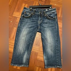 Miss me capri shorts size 27